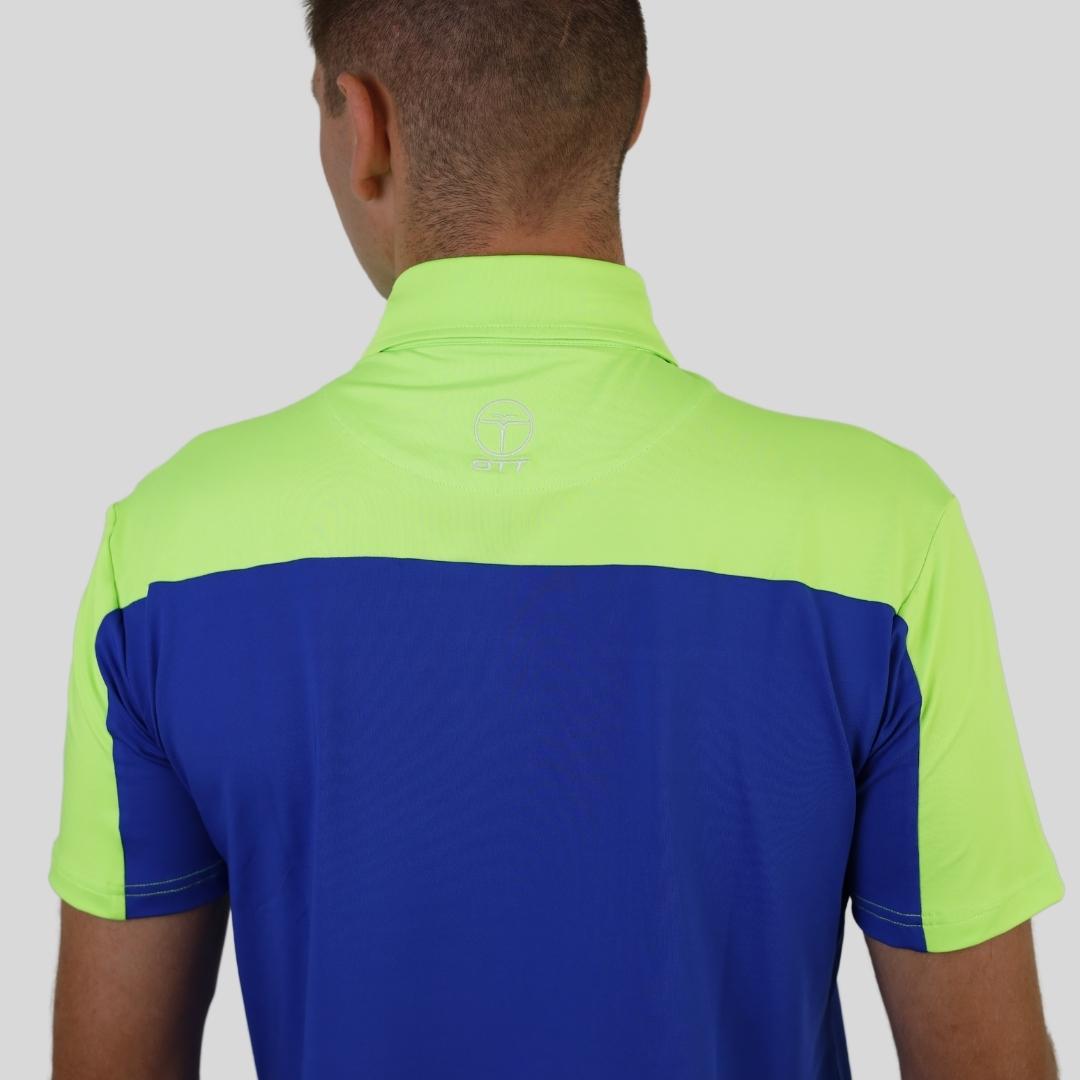 Blue green hotsell polo shirt